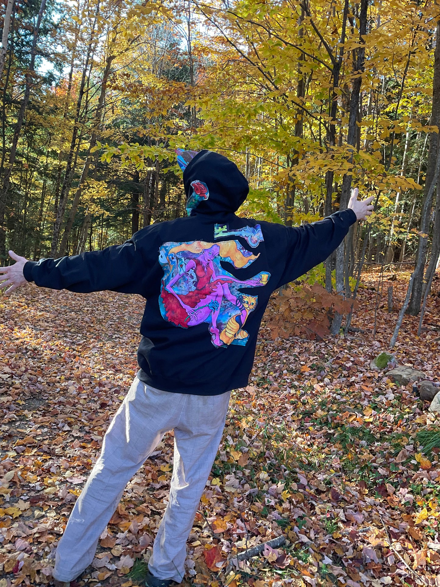Custom Collage Hoodies